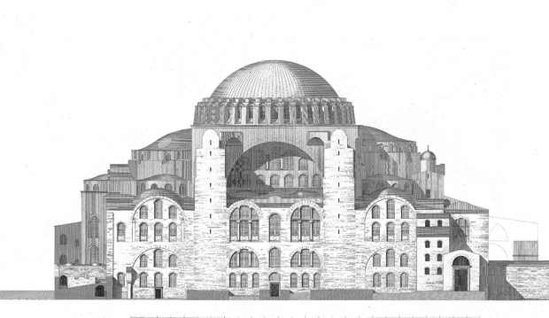 Image - Hagia Sophia of Constantinople (reconstruction).